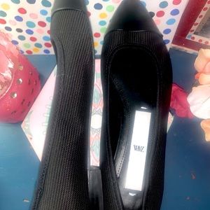 Zara black ballet flats 6.5